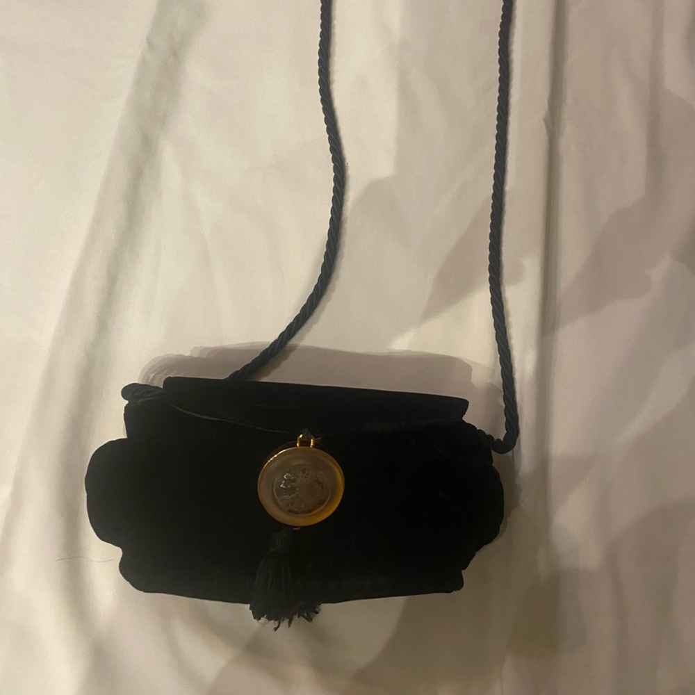 Fendi velvet evening pack. Very cute!